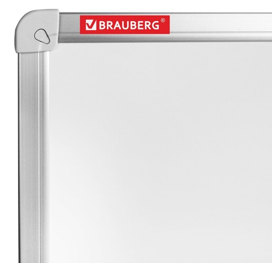 Доска магнитно-маркерная BRAUBERG 80х100 см, алюминиевая рамка в Твери - изображение 2
