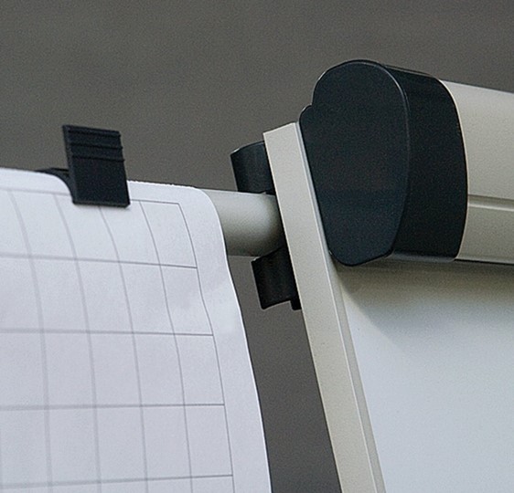 Доска-флипчарт на колесах 2х3, TF02/2011, 70x100 см, передвижная, держатели для бумаги в Твери - изображение 4