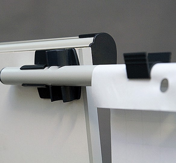 Доска-флипчарт на колесах 2х3, TF02/2011, 70x100 см, передвижная, держатели для бумаги в Твери - изображение 5