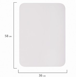 Доска магнитная на холодильник BRAUBERG, 58х36 см с маркером, магнитом и салфеткой в Твери - предосмотр 8