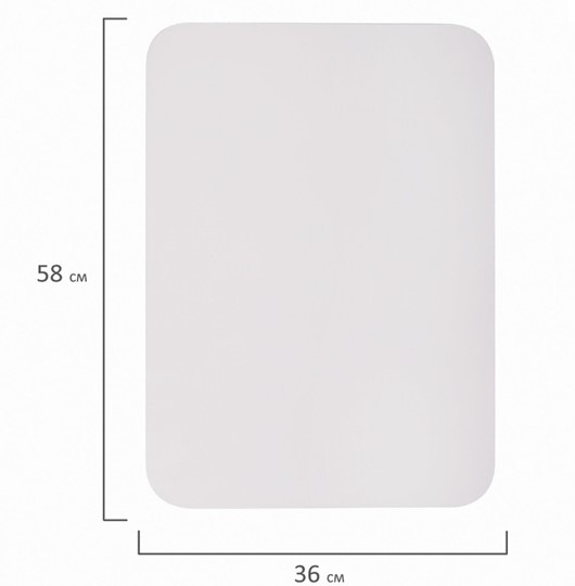 Доска магнитная на холодильник BRAUBERG, 58х36 см с маркером, магнитом и салфеткой в Твери - изображение 8