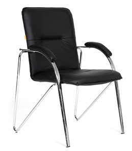 Офисное кресло CHAIRMAN 850 Экокожа Terra 118 черная в Твери - предосмотр